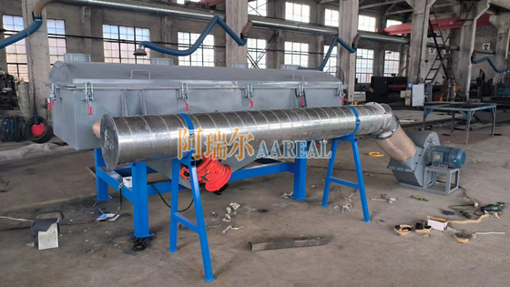 Separatore rettangolare per granuli di carbonio attivo in acciaio al carbonio