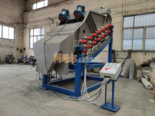 Schermo di vibrazione ad alta frequenza antistatico di grande capacità per lo screening delle polveri di PE UHMWPE