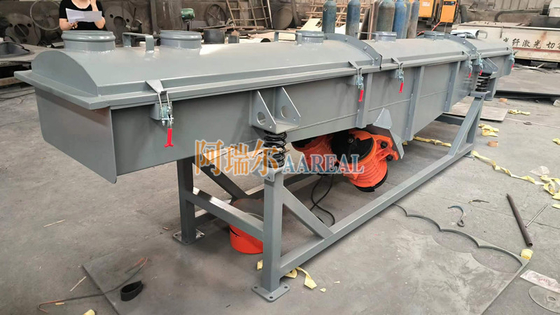 500*4000 mm di acciaio al carbonio 2 ponti schermo lineare vibrante