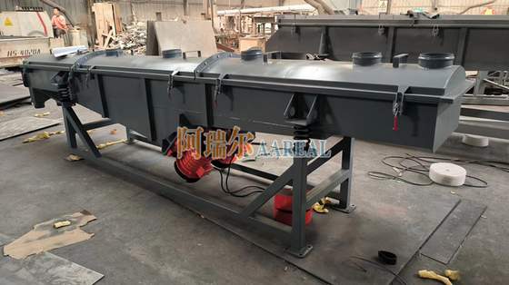 500*4000 mm di acciaio al carbonio 2 ponti schermo lineare vibrante