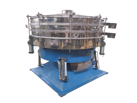 Screening a ultrasuoni in acciaio inossidabile ad alta efficienza a 3 piani da 2000 mm per 325 mesh di polvere di carbonio attivo con guscio di cocco