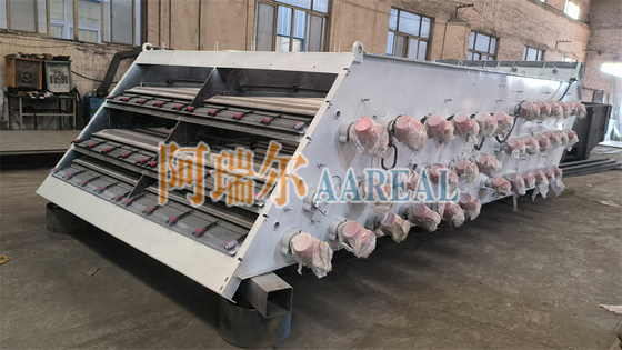 1~4 Decks 3000~3600RPM Fertilizzante fosfatico Schermo ad alta frequenza per la selezione ad alta capacità nella produzione di fertilizzanti fosfatici