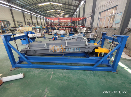 Schermo giratorio in acciaio inossidabile ad alta efficienza di qualità alimentare nell'industria del controllo del sale