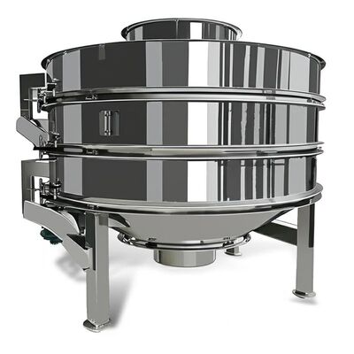 Setaccio vibrante a movimento tridimensionale che offre finitura a specchio per la vagliatura di materiali e la lavorazione