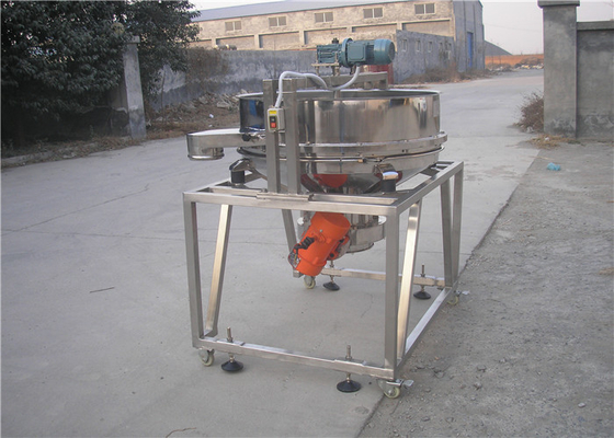 Flow Through Vibro Screen Machine Acciaio inossidabile sanitario