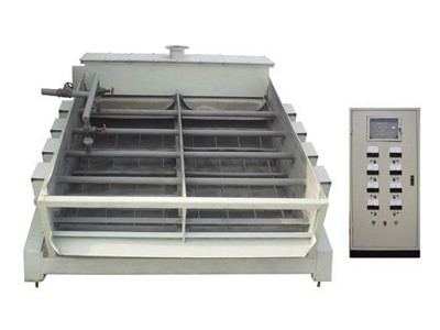 Macchine per schermi di tessuto a filo elettromagnetico rettangolare vibrante