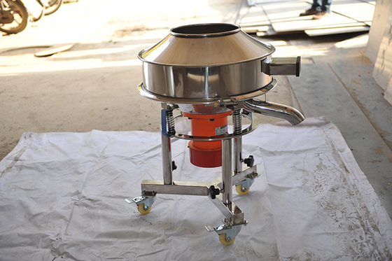 Eficienza elevata Vibrating Sieve Screen Round Separator Basse vibrazioni e rumore