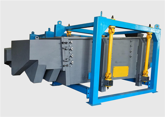 Macchina per la selezione della sabbia di silice multideck ad alta precisione rettangolare giratoria