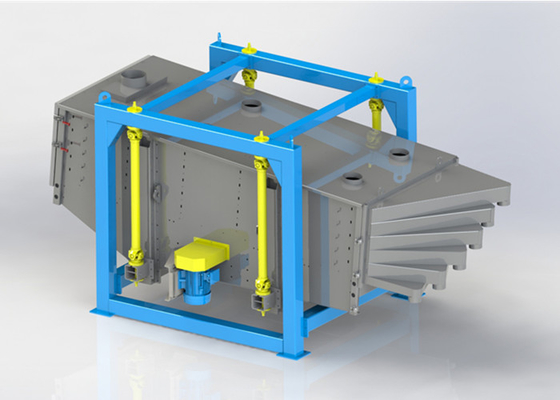 Macchina per lo screening della sabbia multi-deck giratoria vibratoria