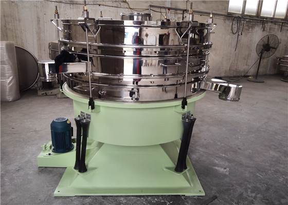 Screening a ultrasuoni in acciaio inossidabile ad alta efficienza a 3 piani da 2000 mm per 325 mesh di polvere di carbonio attivo con guscio di cocco