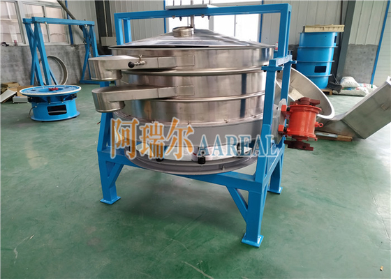 Macchina per schermo separatore in linea vibrante SUS 2100 mm per l'industria alimentare