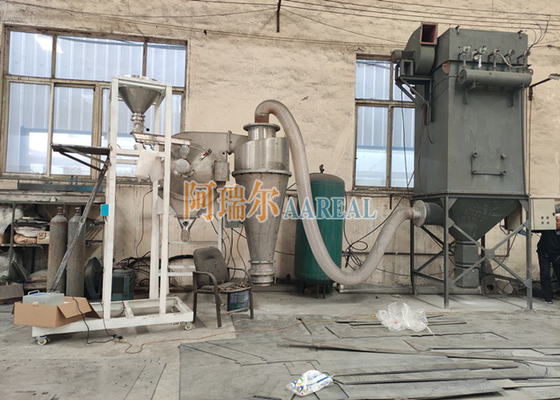 Classificatore d'aria a schermo turbo a vortice in acciaio inossidabile brevettato per grafite sferica 325 mesh