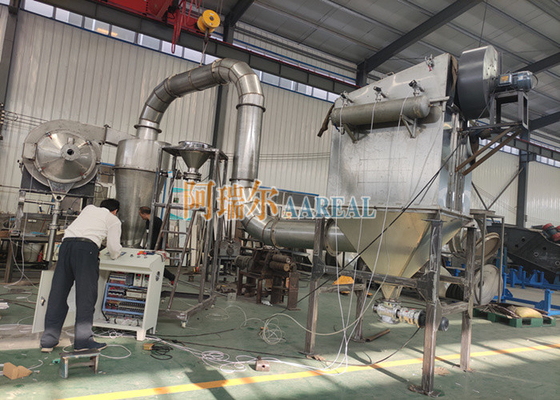 Classificatore d'aria a schermo turbo a vortice in acciaio inossidabile brevettato per materiali per batterie al litio superfine a 500 maglie
