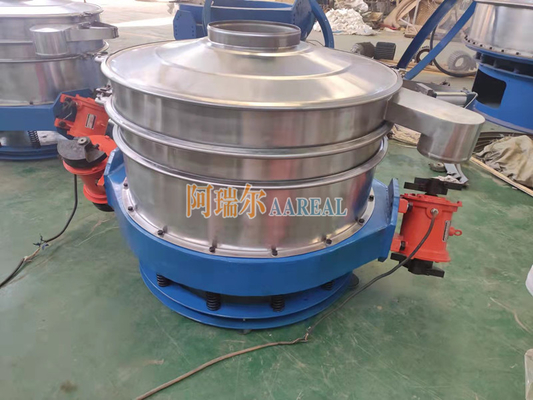 Acciaio inossidabile 1200 mm singolo ponte di diossido di titanio filtro vibrante per il diossido di titanio spruzzato con teflon all'interno