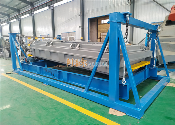 Alta efficienza grande uscita 3-Deck 1500 * 3600mm Petroleum Coke Gyratory Screen Sifter per lo screening 0.1mm Polvere