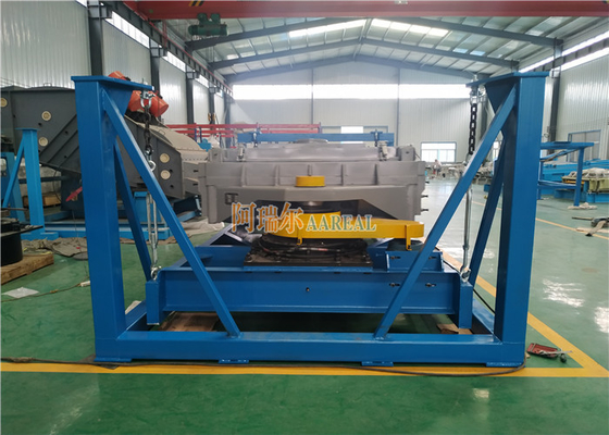 Alta efficienza grande uscita 3-Deck 1500 * 3600mm Petroleum Coke Gyratory Screen Sifter per lo screening 0.1mm Polvere