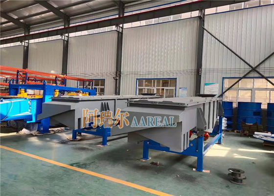Sifter lineare vibrante in acciaio al carbonio per lo screening dei grani di grafite amorfo Grafite granulare