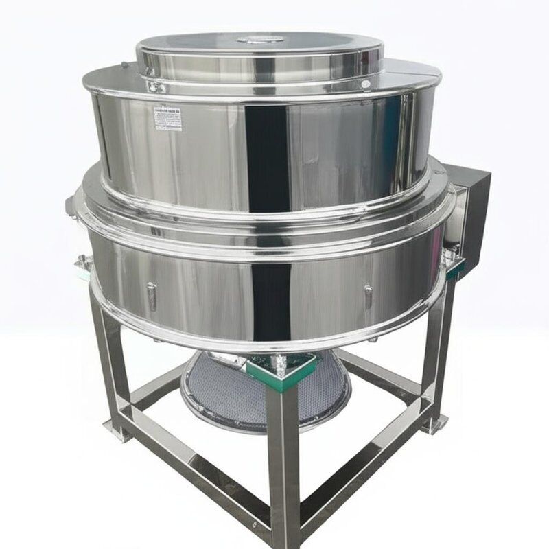 Potenza sufficiente motore vibrante Vibro Screen Machine Offering Mesh Debling System Silicone Balls Mirror Finish Fornire prestazioni di screening