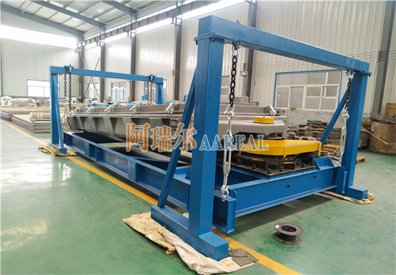 Rotex Gyratory Screen Machine Acciaio inossidabile 3 Deck 1800*4000mm Silicone Balls Mesh Cleaning