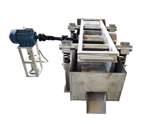 Acciaio inossidabile 316L telaio vibrante ad alta frequenza Flat Vibrating Screen Machine for Paper Pulp Filtration