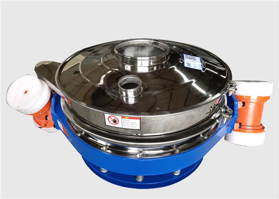 Forma rotonda Vibro Screen Machine Flow Through Separator per polvere di anidride silicica