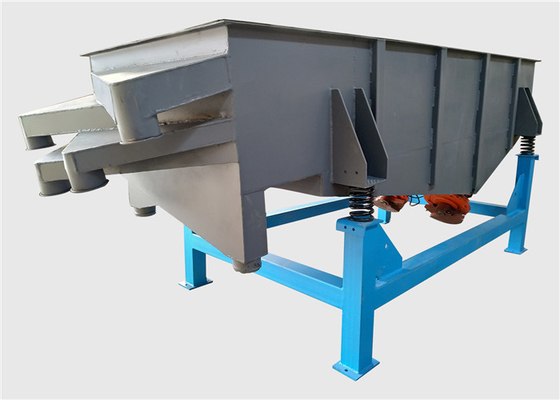 Scaricatore a vibrazione lineare ad alta efficienza a più strati per materiali abrasivi