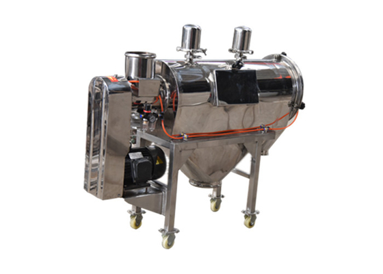 Schermo di flusso d'aria orizzontale Schermo rotativo per filtro centrifugabile per polvere di erbe
