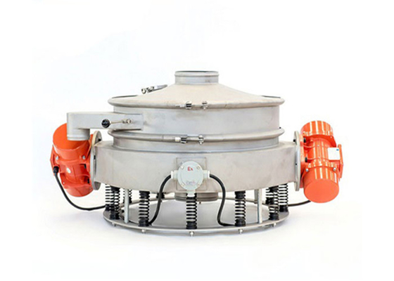 Cimento industriale filtro in linea Vibro separatore macchina a basso profilo flusso attraverso