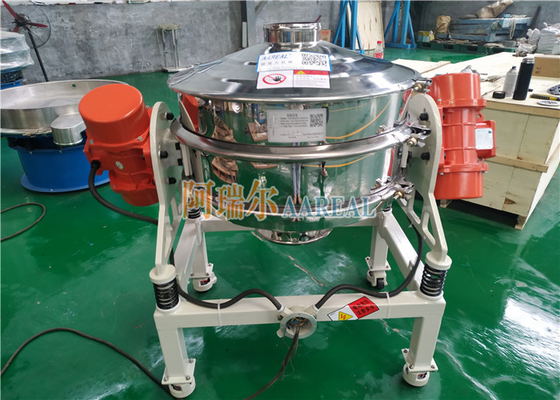 Flusso di qualità alimentare attraverso la macchina per schermo vibrante SUS 400 mm in linea