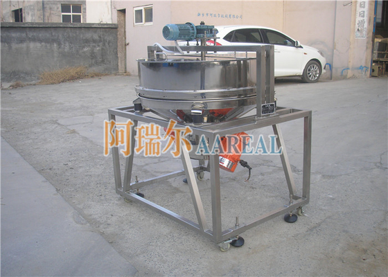 Scavatrice di schermo vibrante in linea da 400 mm per alimenti