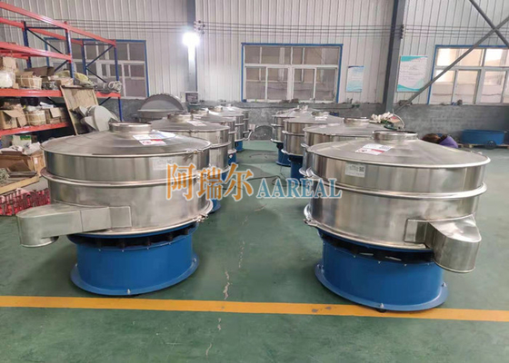 Diametro 1200 mm SUS Vibrating Screening Machine per pigmenti di ossido di ferro
