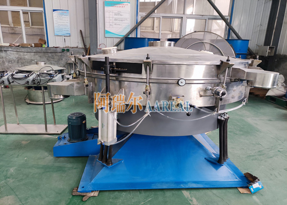 2000mm SUS Ultrasonic Tumbler Screening Machine per 100 mesh di sabbia di silice