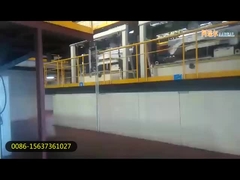 schermo giratorio a movimento circolare ellittico lineare con sfere di silicone e sospensione del cavo