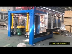 Separatore di schermo per filtro giratorio di uscita con facile sostituzione dello schermo